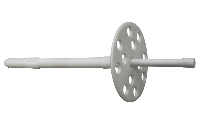 10х140 Дюбели для теплоизоляции (пластиковый стержень)