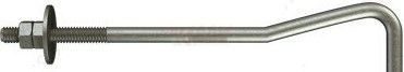 Болт фундаментный / анкерный (тип 1.2) M30x1700
