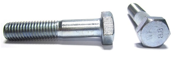 Болт оцинкованый кл пр 8.8 ГОСТ 7798-70 16х100