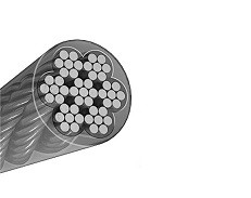 Тросы средней жесткости в ПВХ оплетке, плетение 7Х7 ART 814593 5