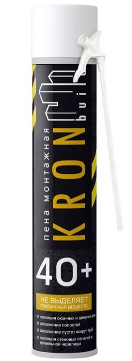 Бытовая монтажная пена KRONbuild Всесезонная 20+