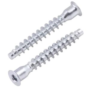 ART 7541 сталь М 7х50 Винт конфирмат с внутр. шестигр., цинк