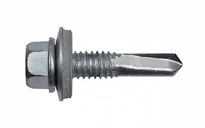 Винт самосверлящий с шайбой Z14  и прокладкой EPDM GT